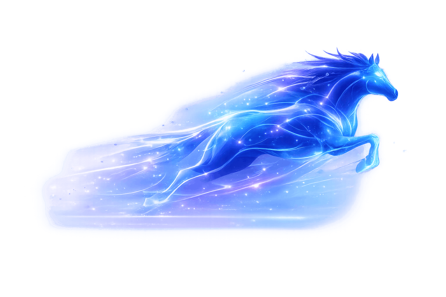 Blue Energy Horse